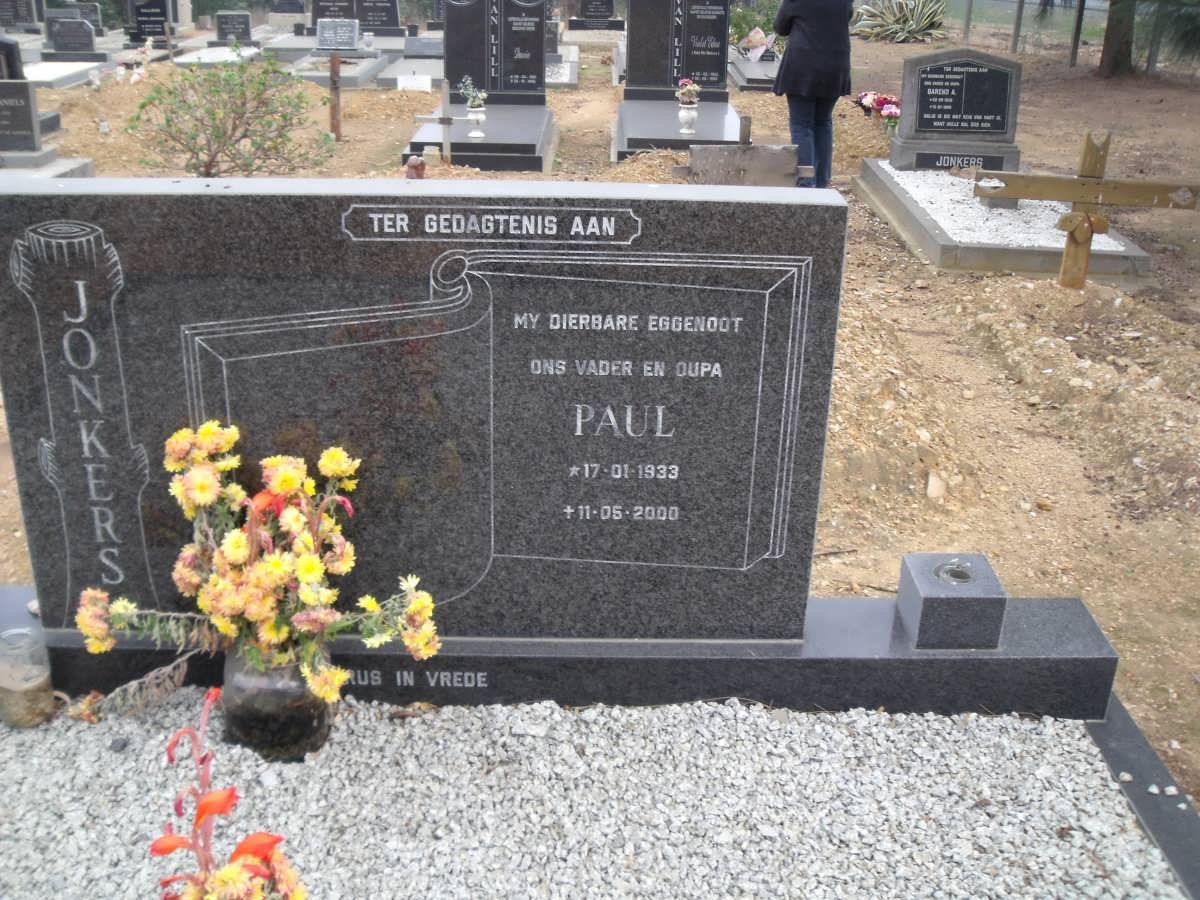 JONKERS Paul 1933-2000