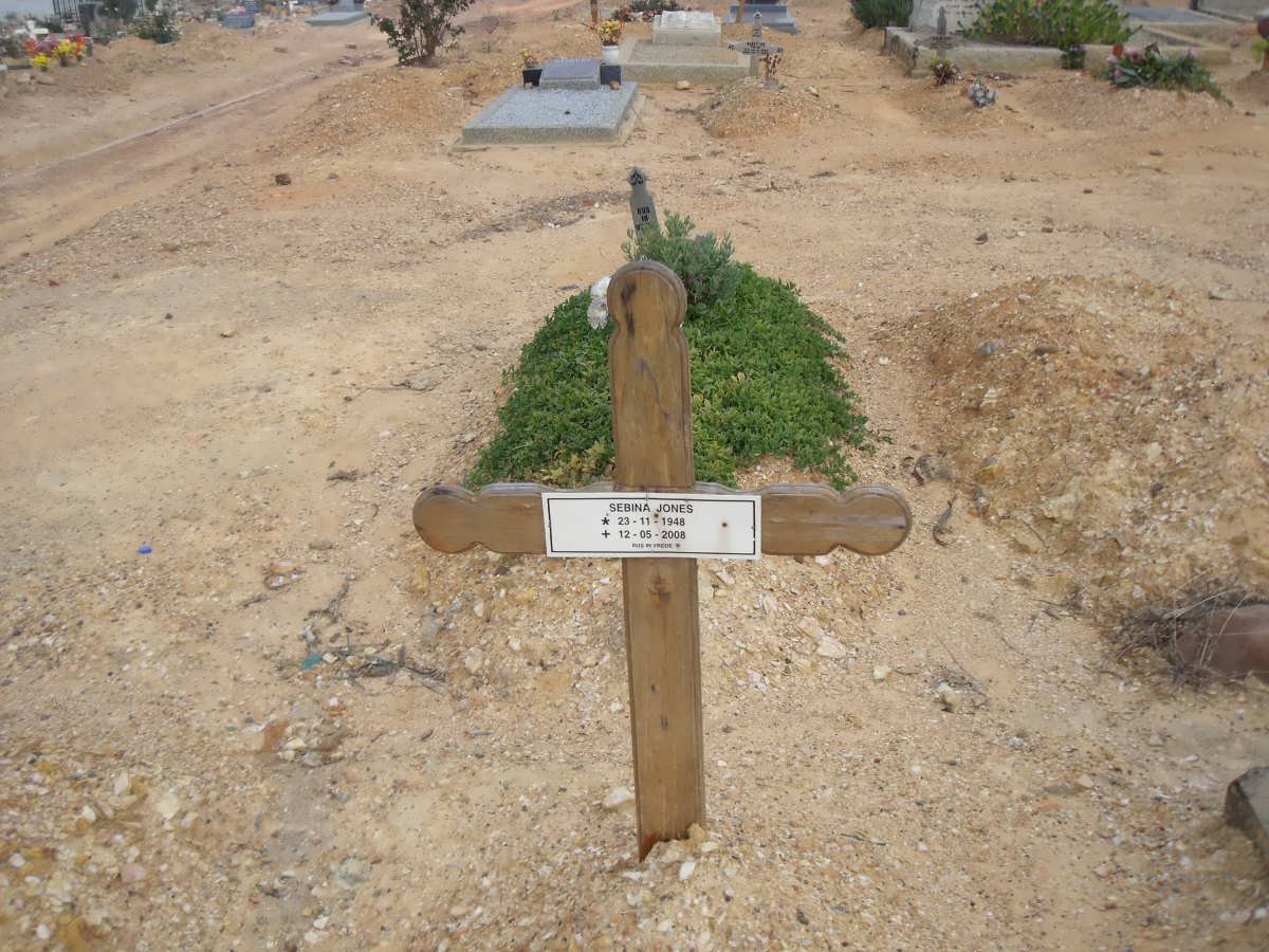 JONES Sebina 1948-2008