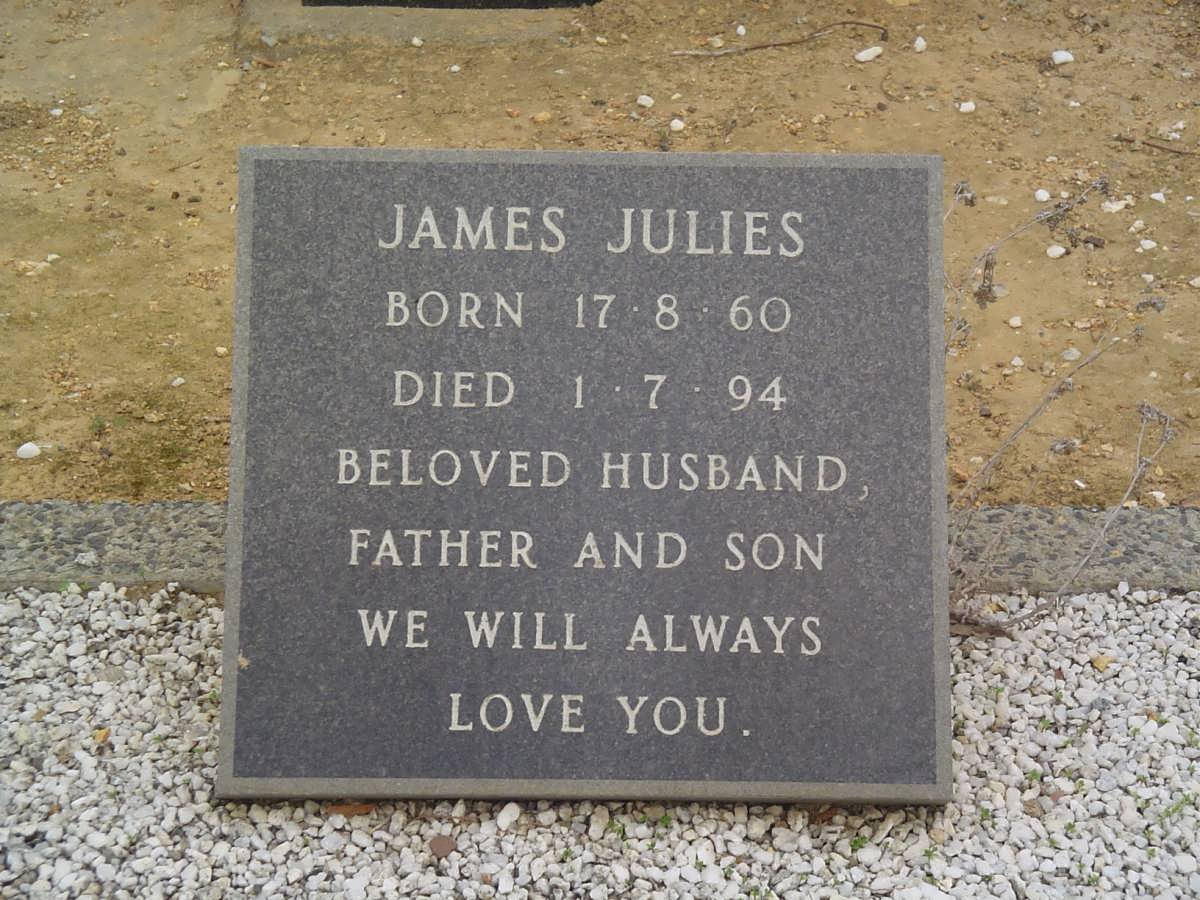JULIES James 1960-1994