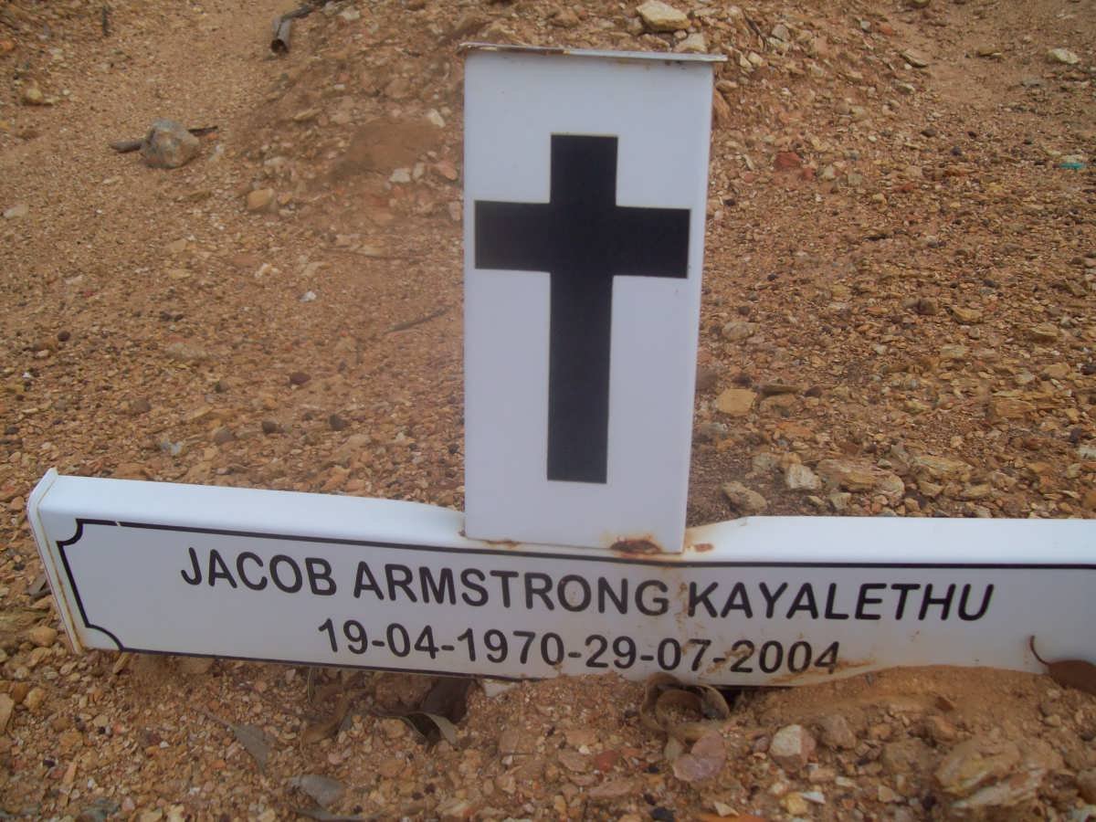 KAYALETHU Jacob Armstrong 1970-2004