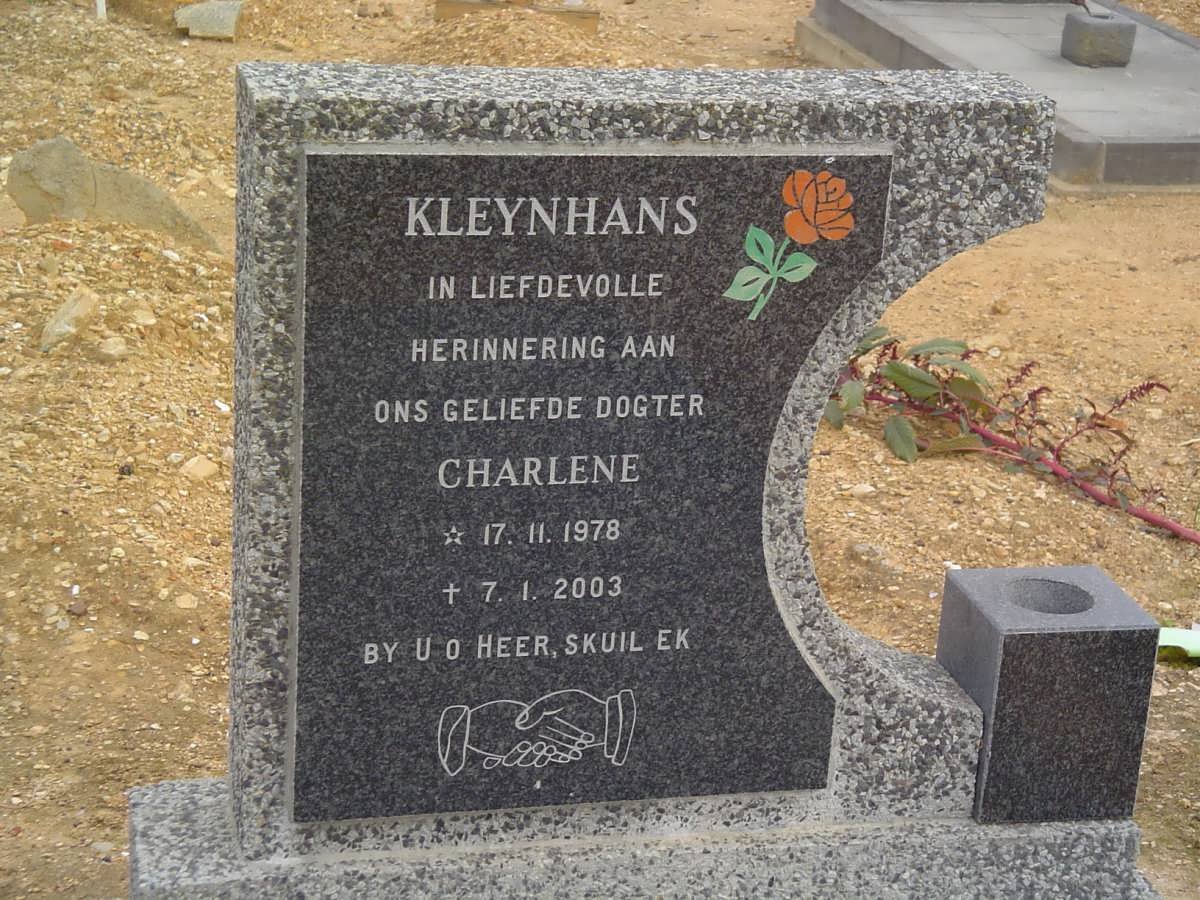 KLEYNHANS Charlene 1978-2003