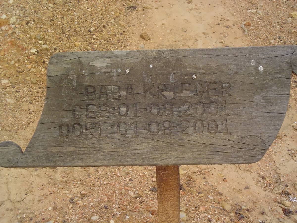 KRIEGER Baba 2001-2001
