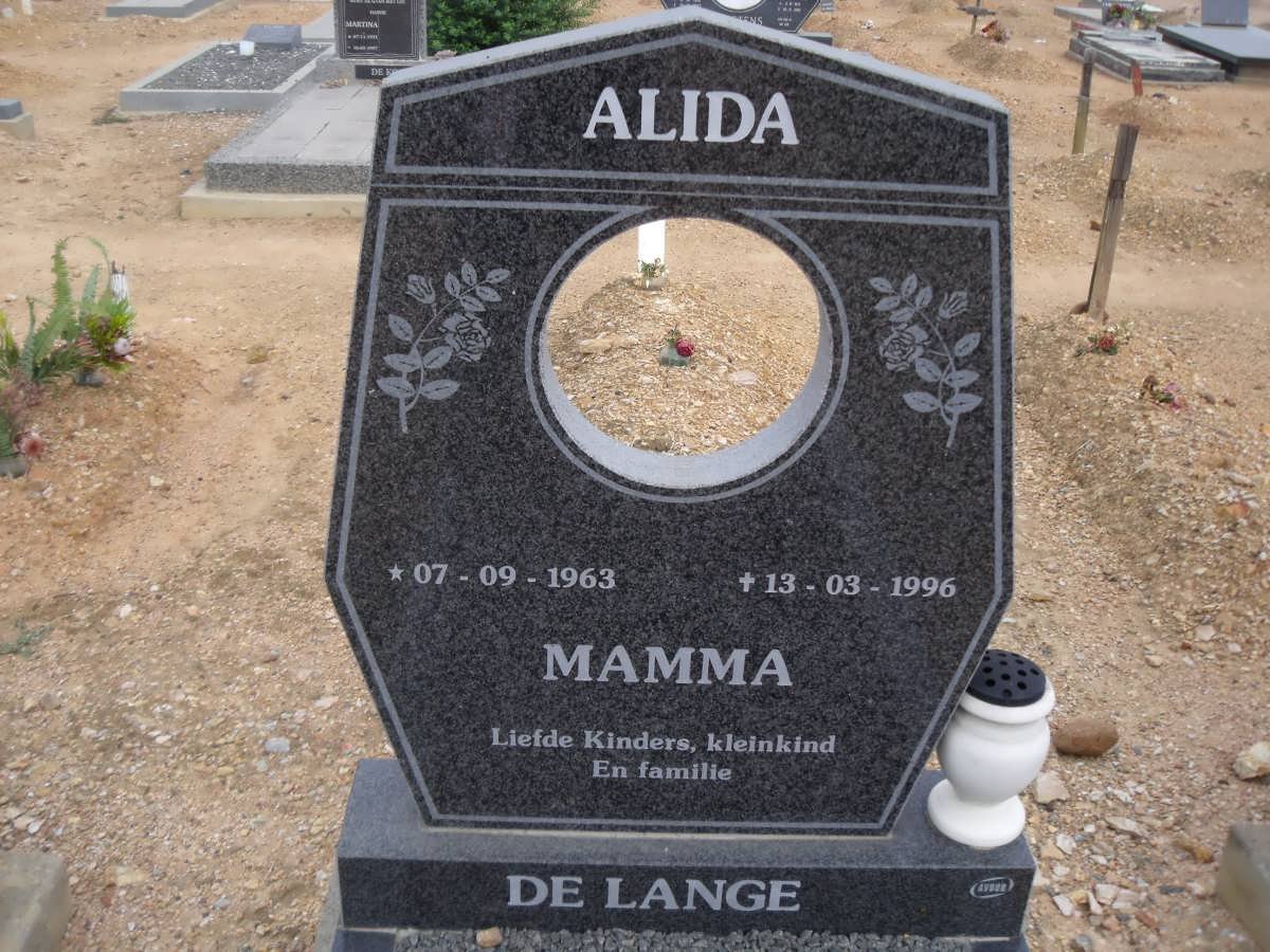 LANGE Alida, de 1963-1996