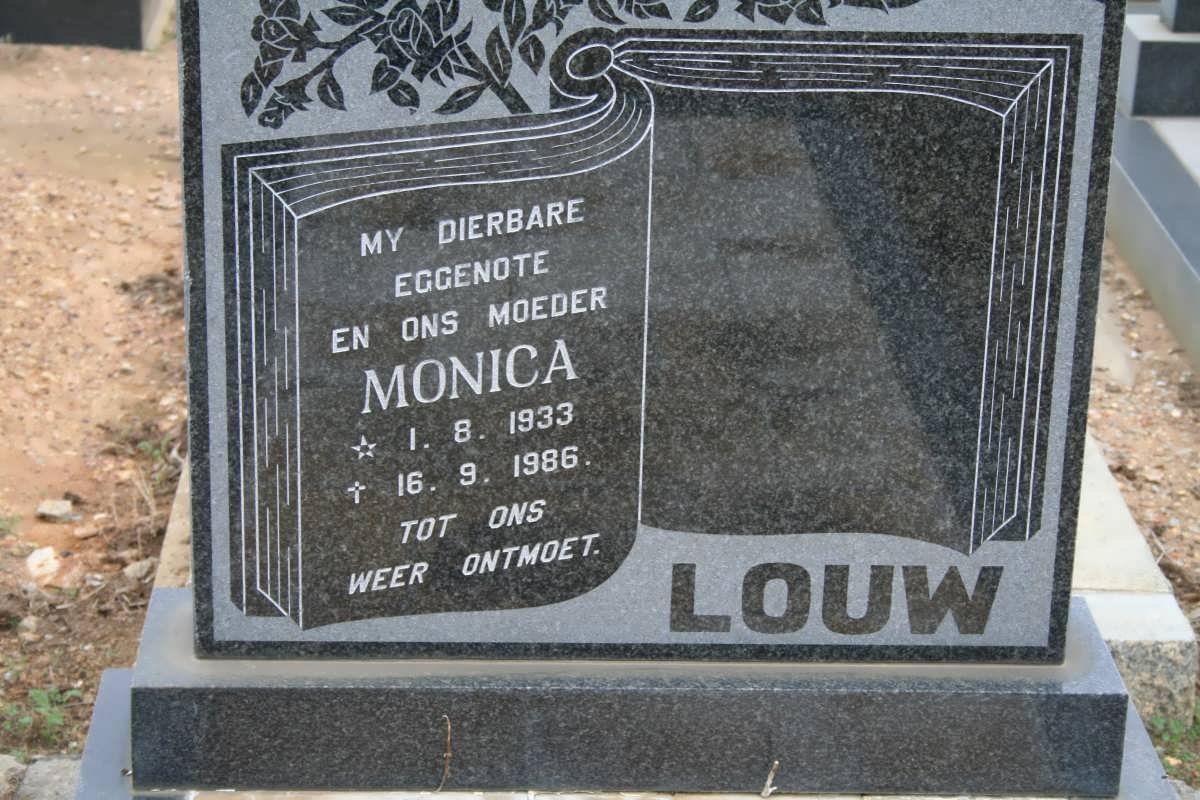 LOUW Monica 1933-1986