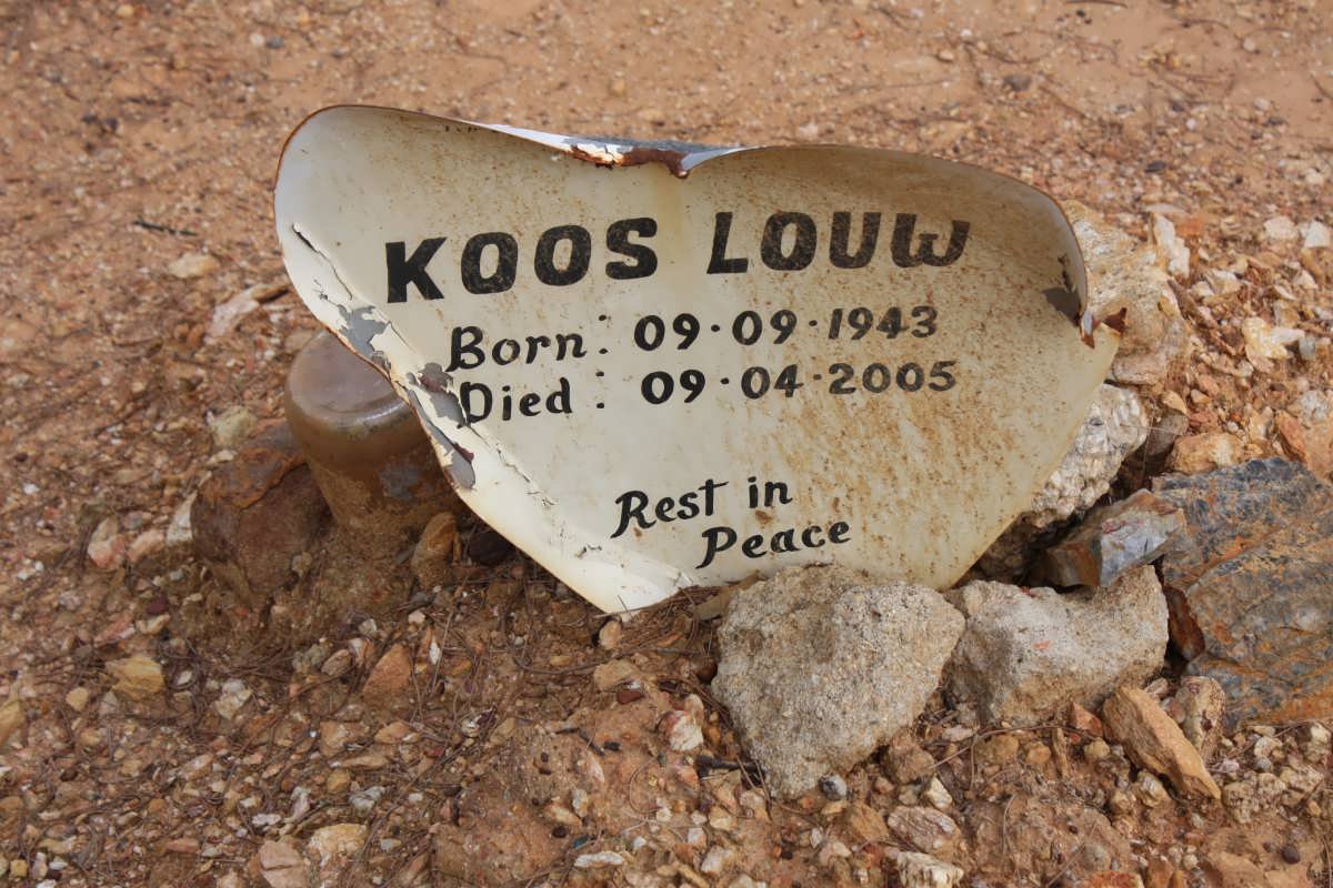 LOUW Koos 1943-2005
