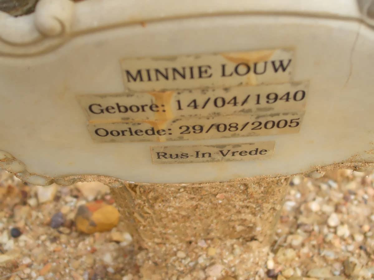 LOUW Minnie 1940-2005