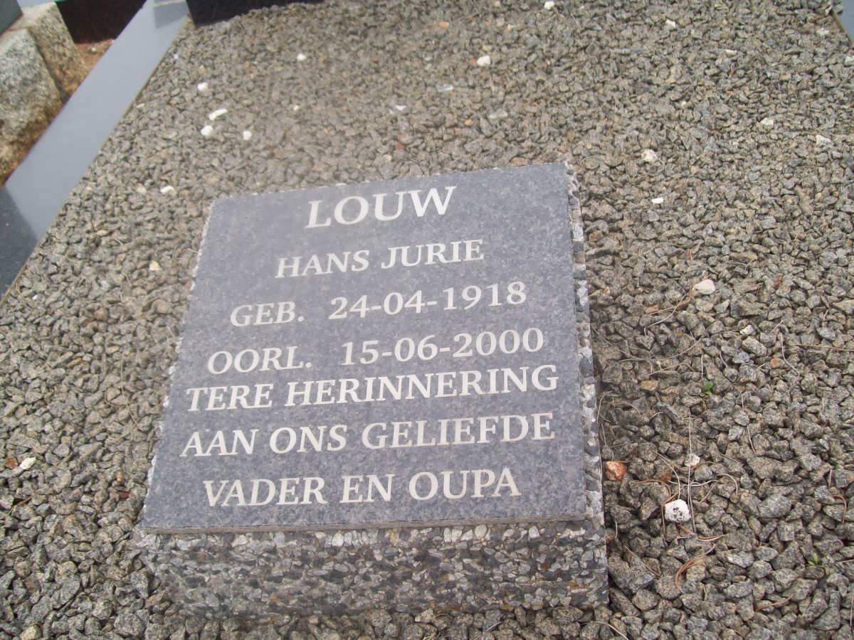 LOUW Hans Jurie 1918-2000