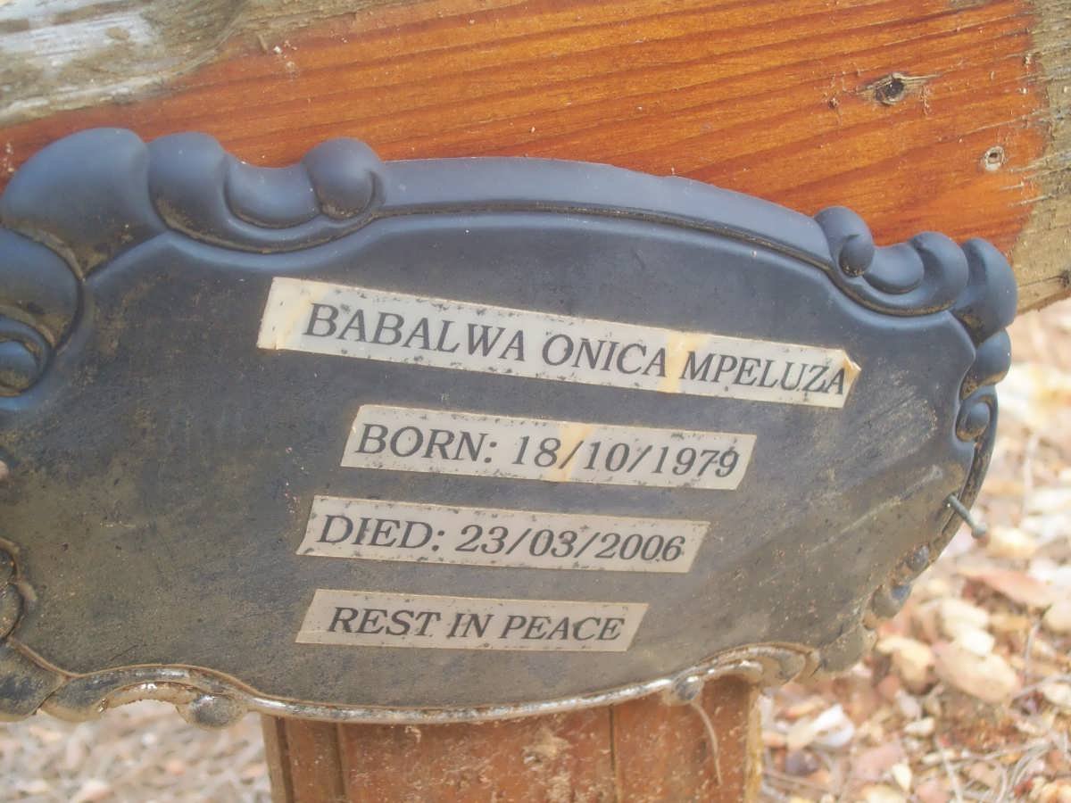 MPELUZA Babalwa Onica 1979-2006