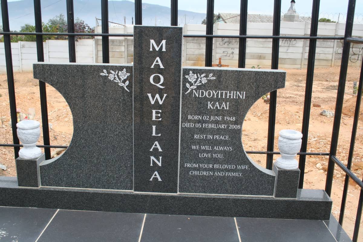 MAQWELANA Ndoyithini Kaai 1948-2008