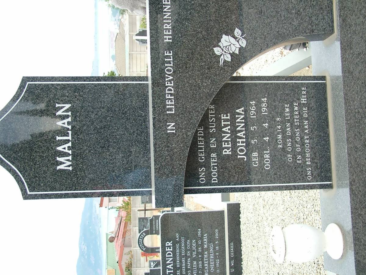 MALAN Renaté Johanna 1964-1984