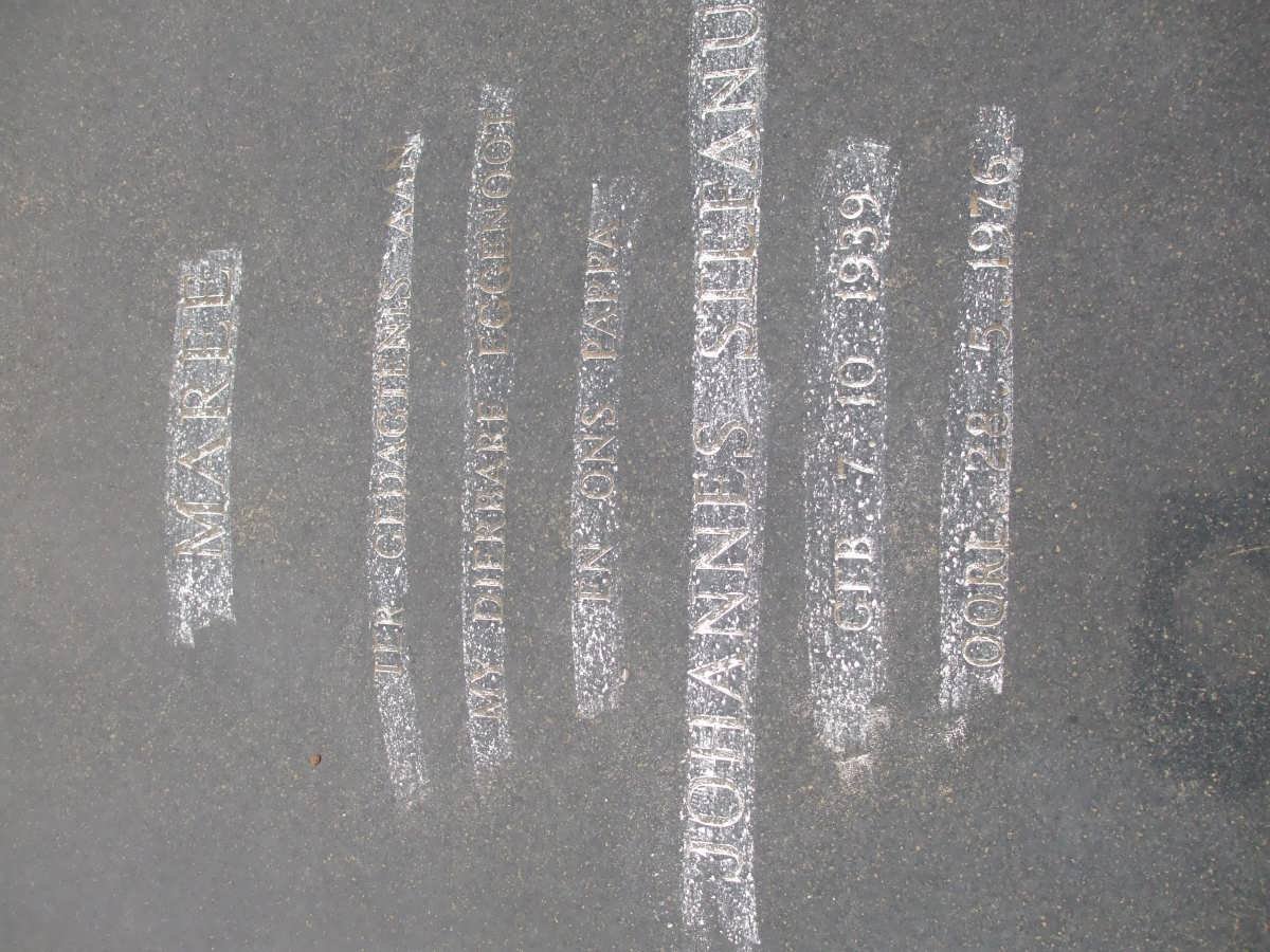 MAREE Johannes Stephanus 1939-1976