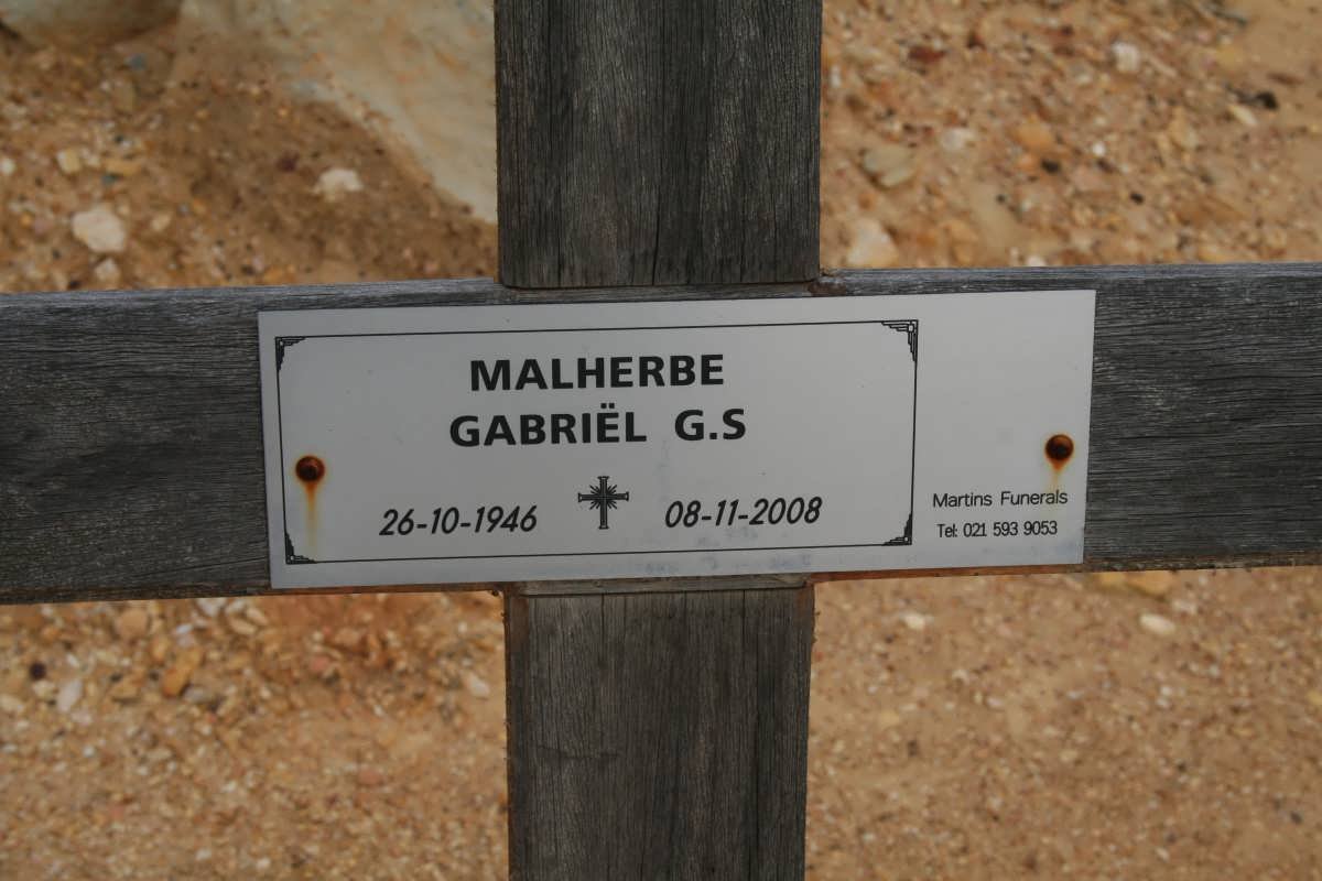 MALHERBE Gabriël G.S. 1946-2008