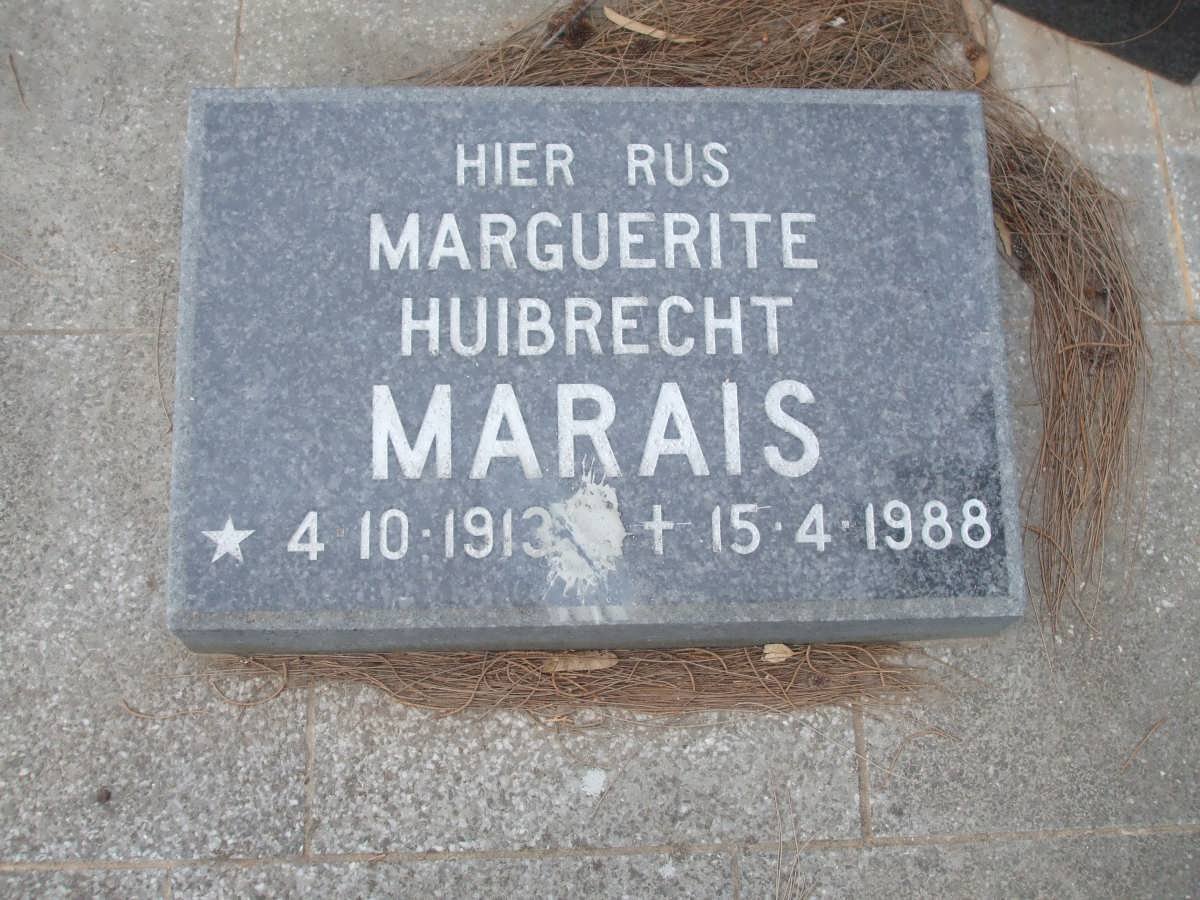 MARAIS Marguerite Huibrecht 1913-1988