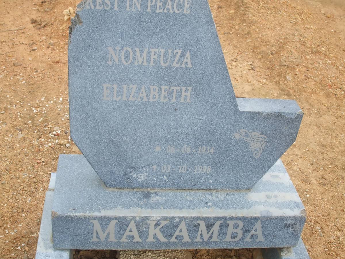 MAKAMBA Nomfuza Elizabeth 1934-1998
