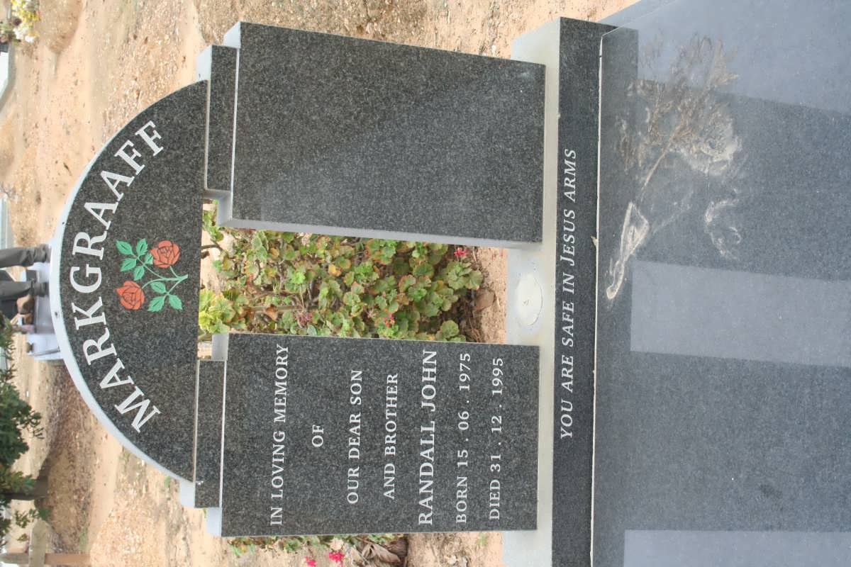 MARKGRAAFF Randall John 1975-1995
