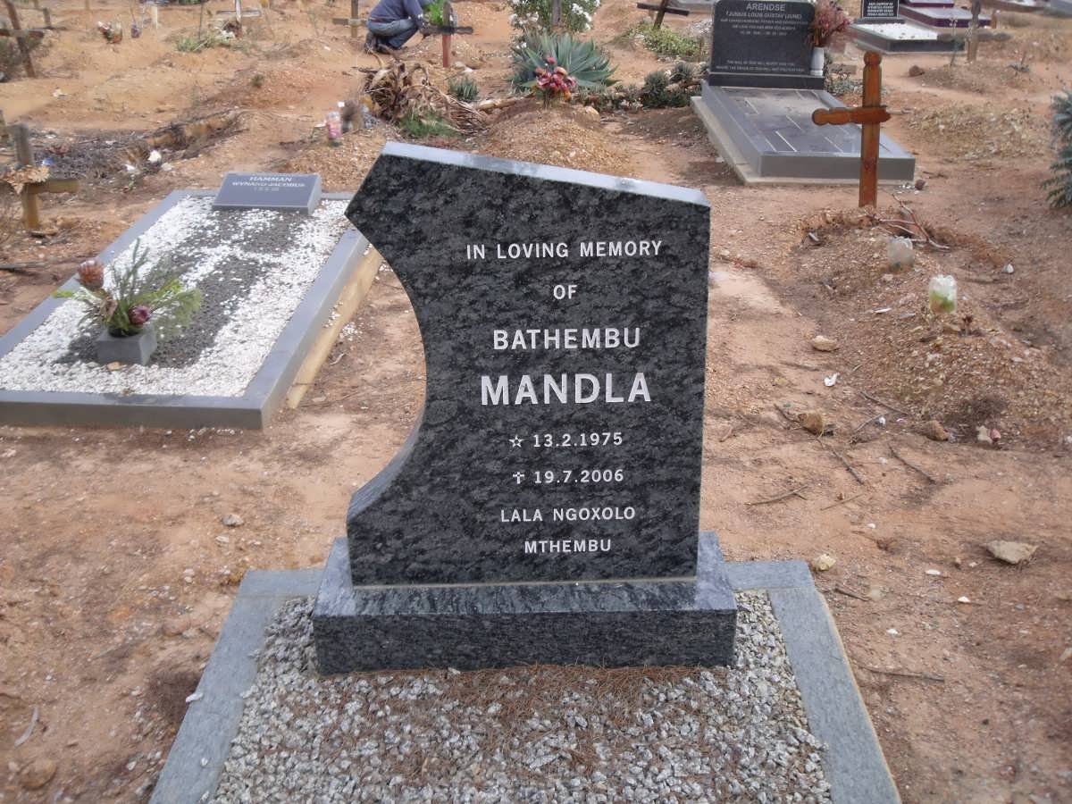 MANDLA Bathembu 1975-2006