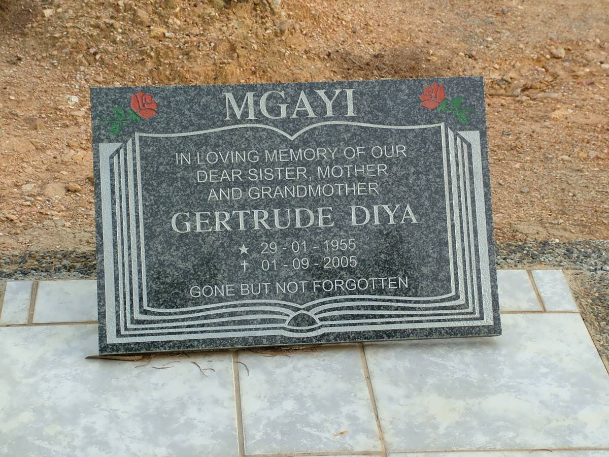 MGAYI Gertrude Diya 1955-2005