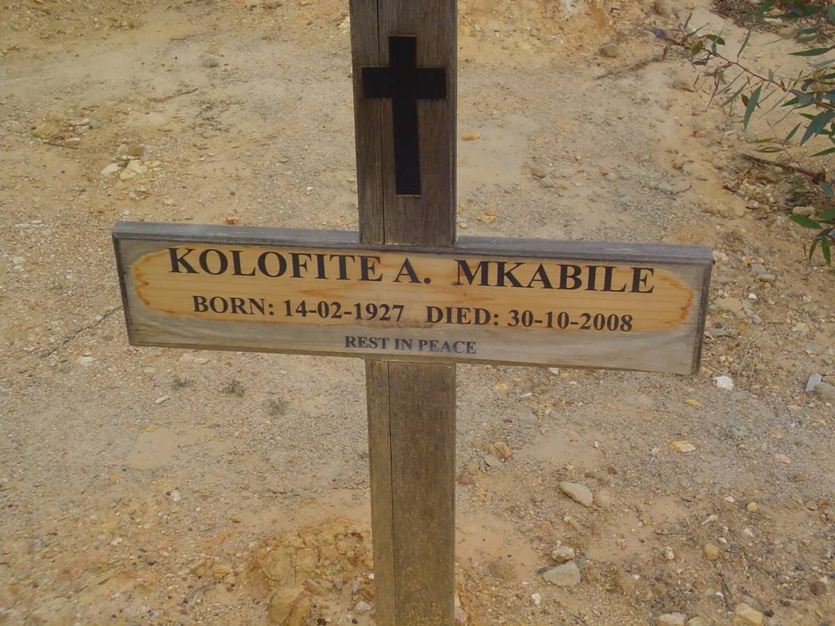 MKABILE Kolofite A. 1927-2008