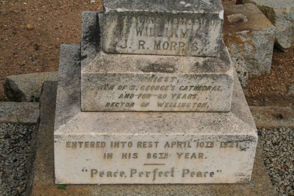 MORRIS William J.R. -1921