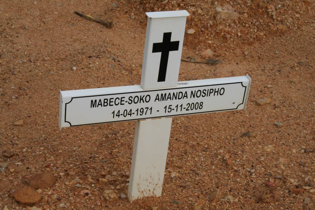 NOSIPHO Mabece-Soko Amanda 1971-2008