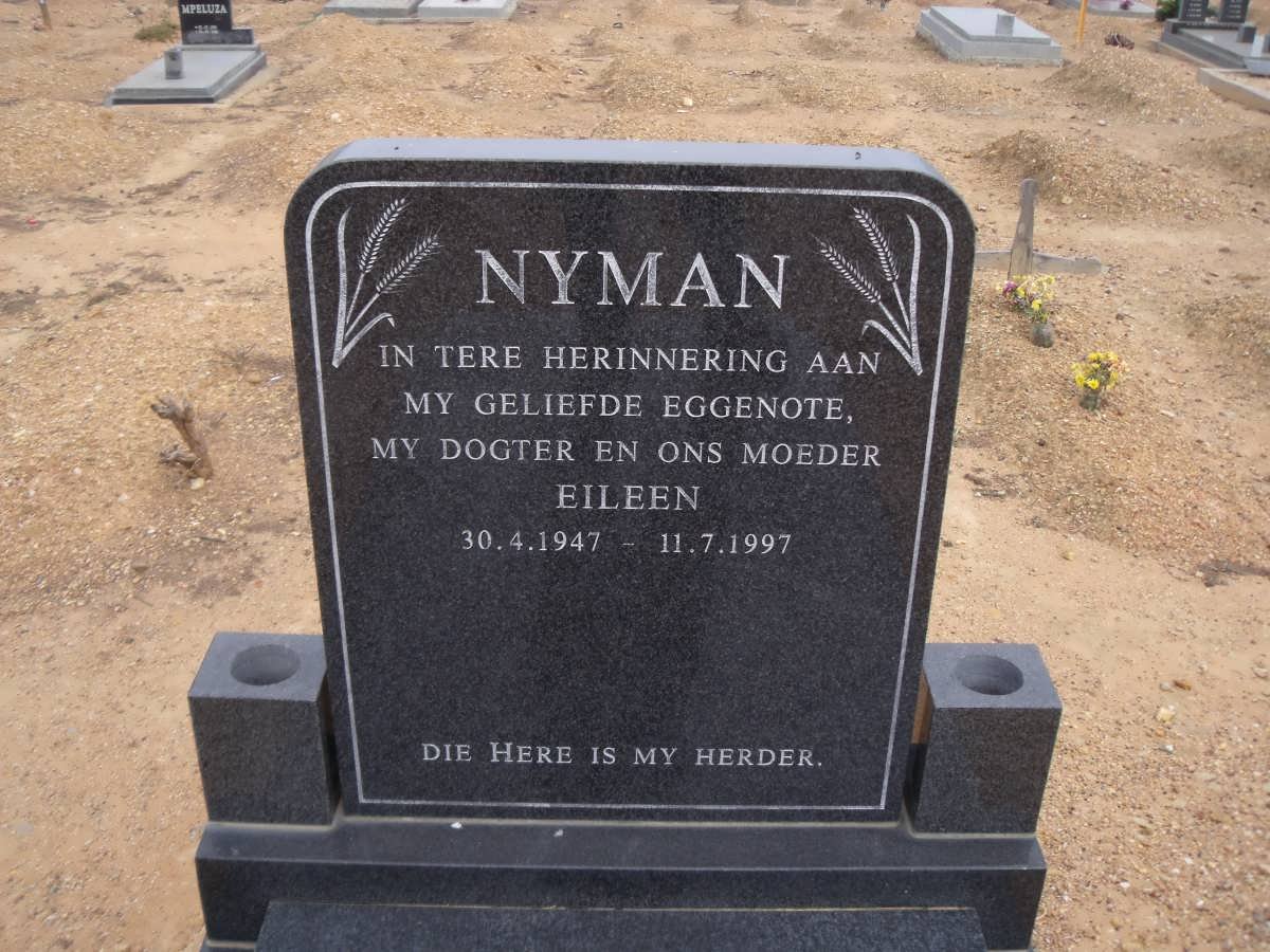 NYMAN Eileen 1947-1997