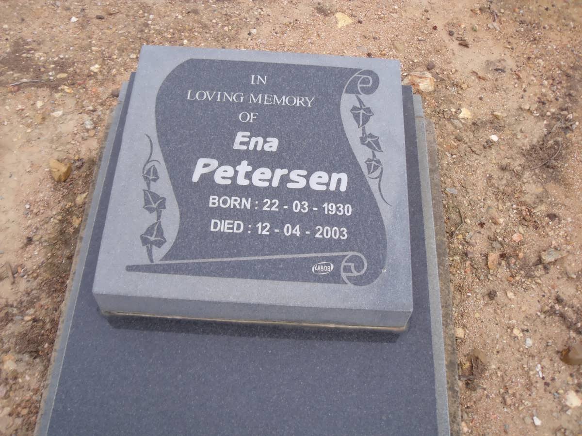 PETERSEN Ena 1930-2003