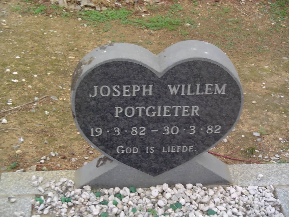 POTGIETER Joseph Willem 1982-1982