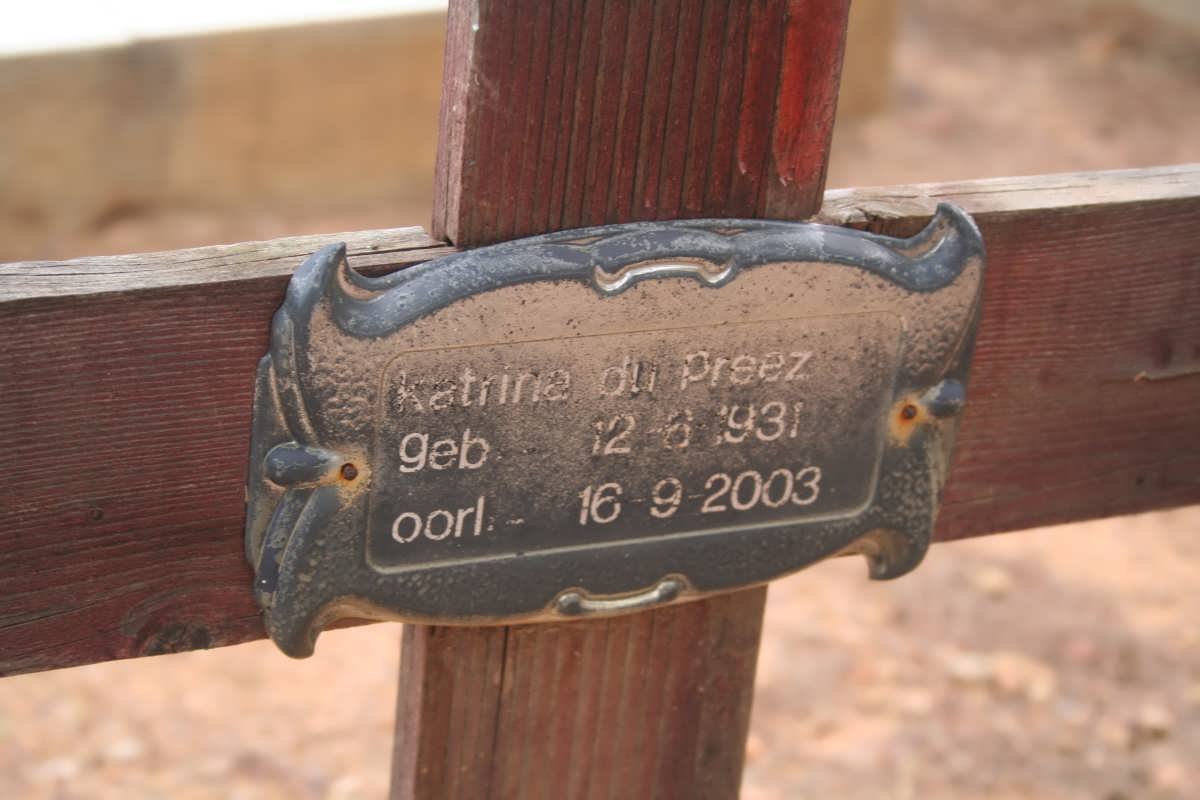 PREEZ Katrina, du 1931-2003