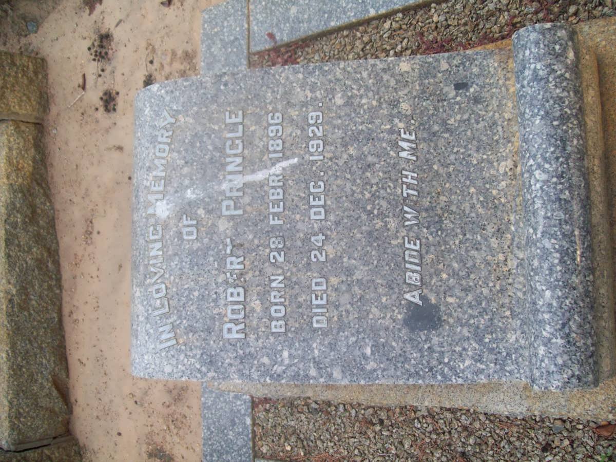 PRINGLE Robert 1896-1929