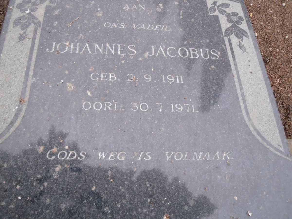 QUINOT Johannes Jacobus 1911-1971