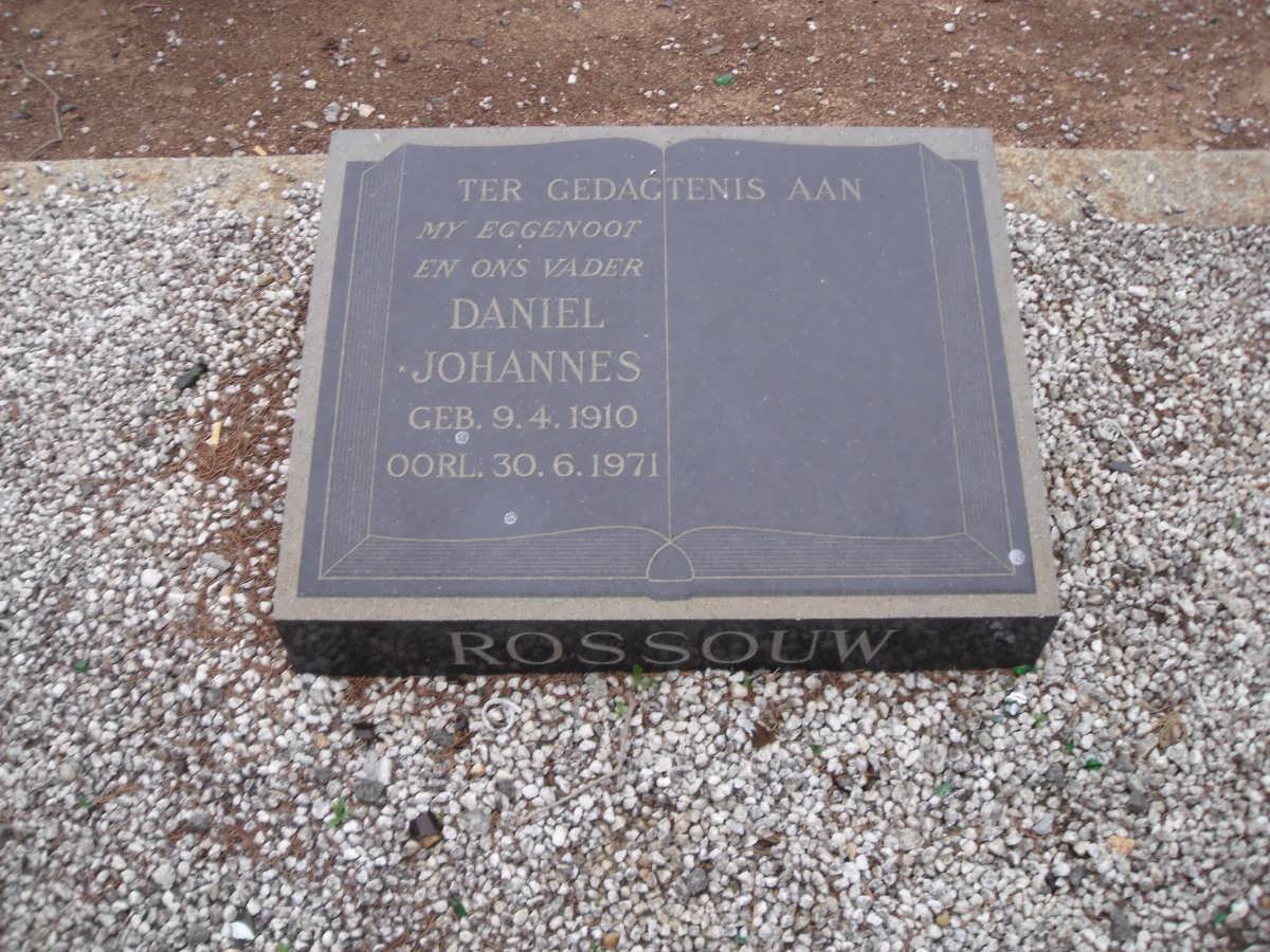 ROSSOUW Daniel Johannes 1910-1971