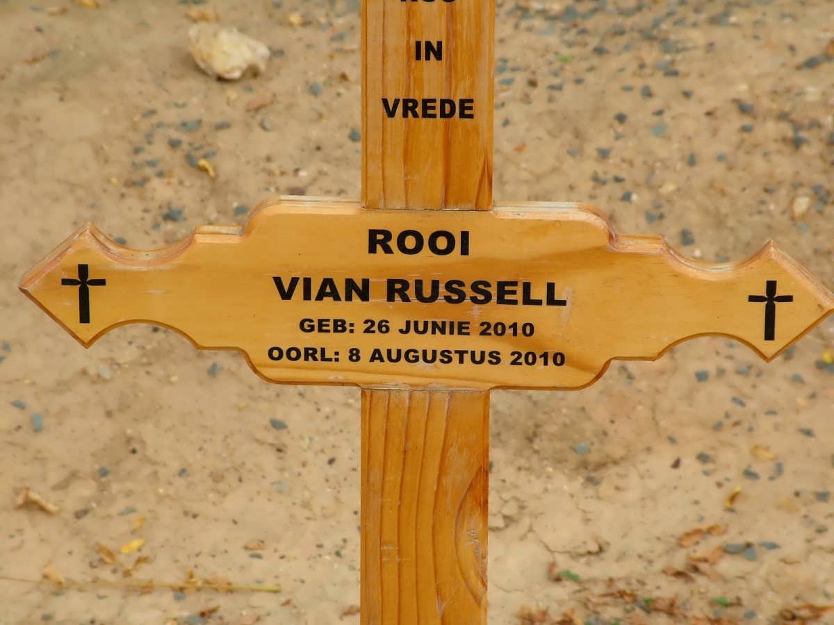 ROOI Vian Russell 2010-2010