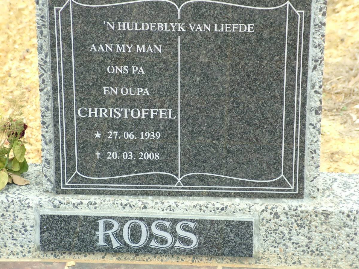 ROSS Christoffel 1939-2008
