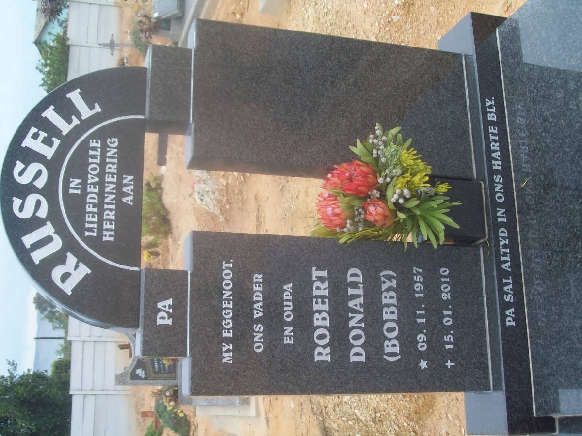 RUSSELL Robert Donald 1957-2010