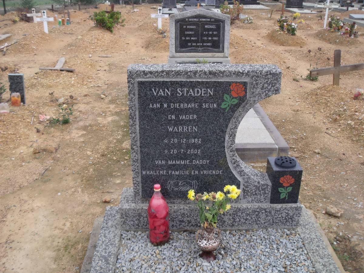 STADEN Warren, van 1982-2002