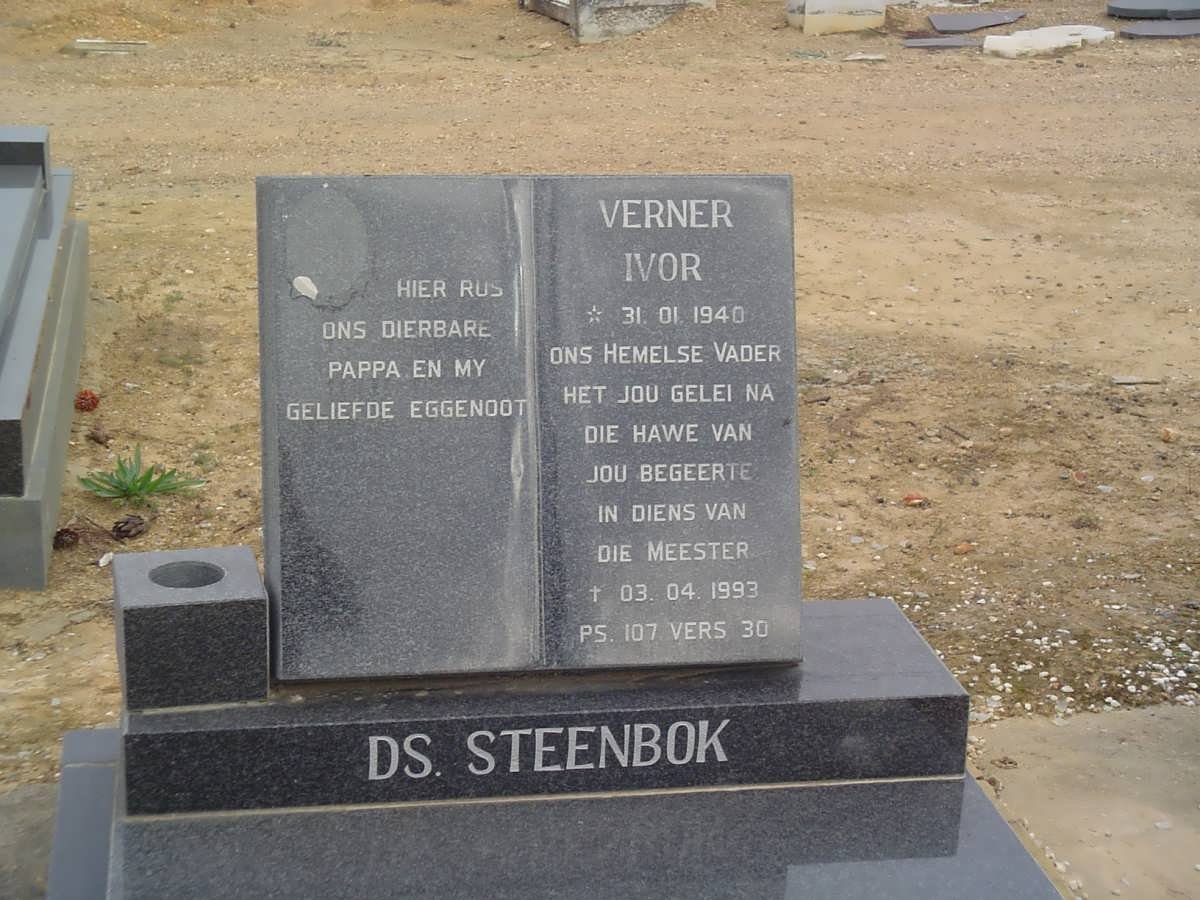 STEENBOK Verner Ivor 1940-1993