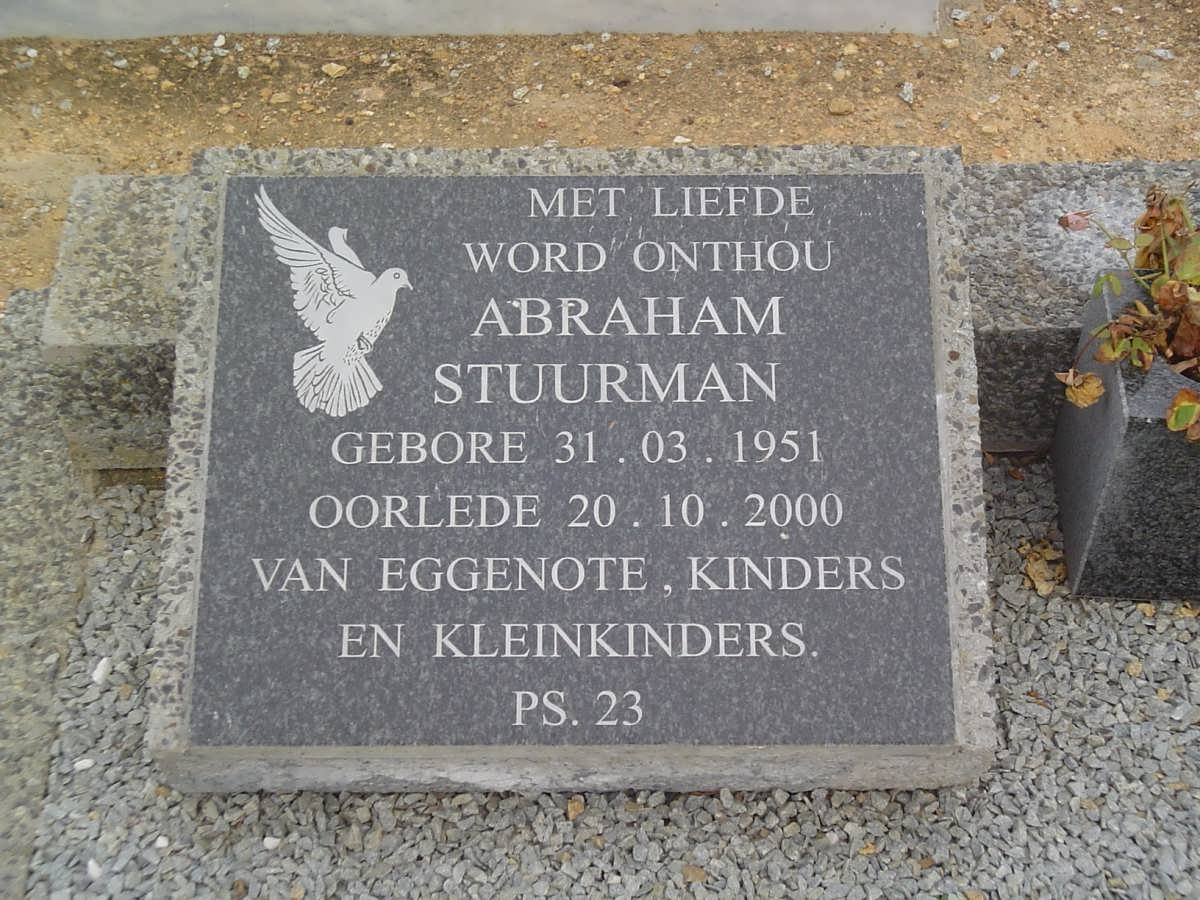 STUURMAN Abraham 1951-2000