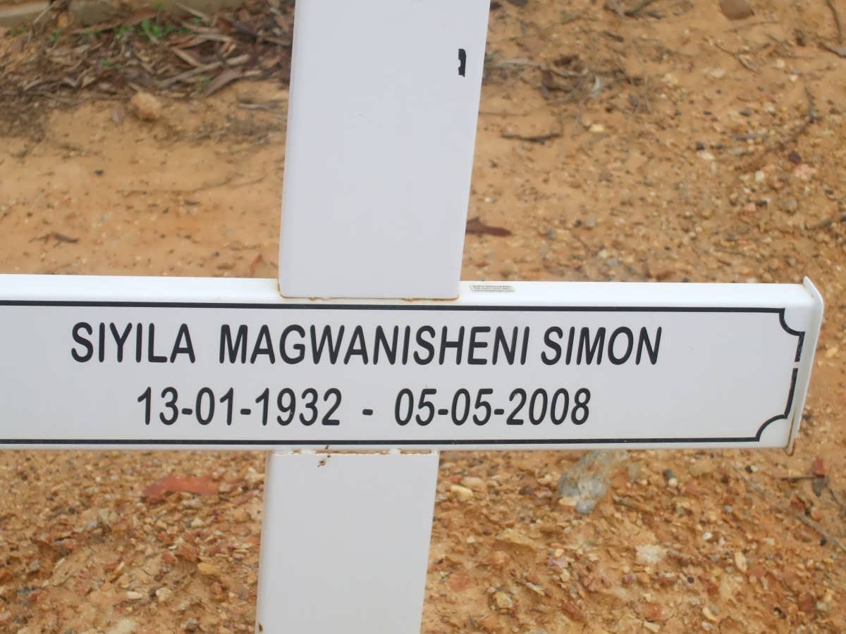 SIYILA Magwanisheni Simon 1932-2008