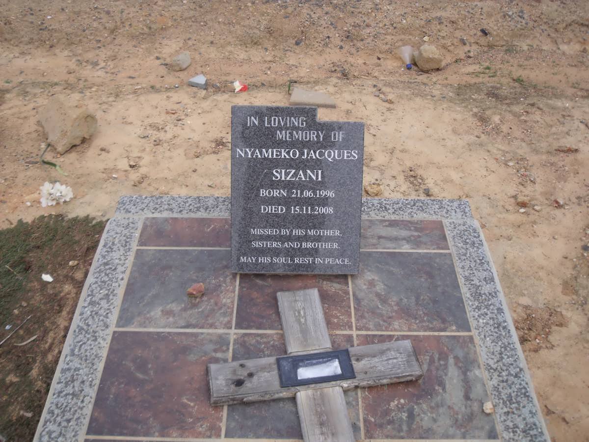 SIZANI Nyameko Jacques 1996-2008