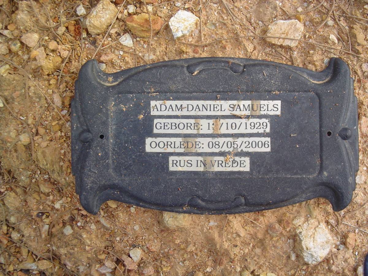 SAMUELS Adam Daniel 1929-2006