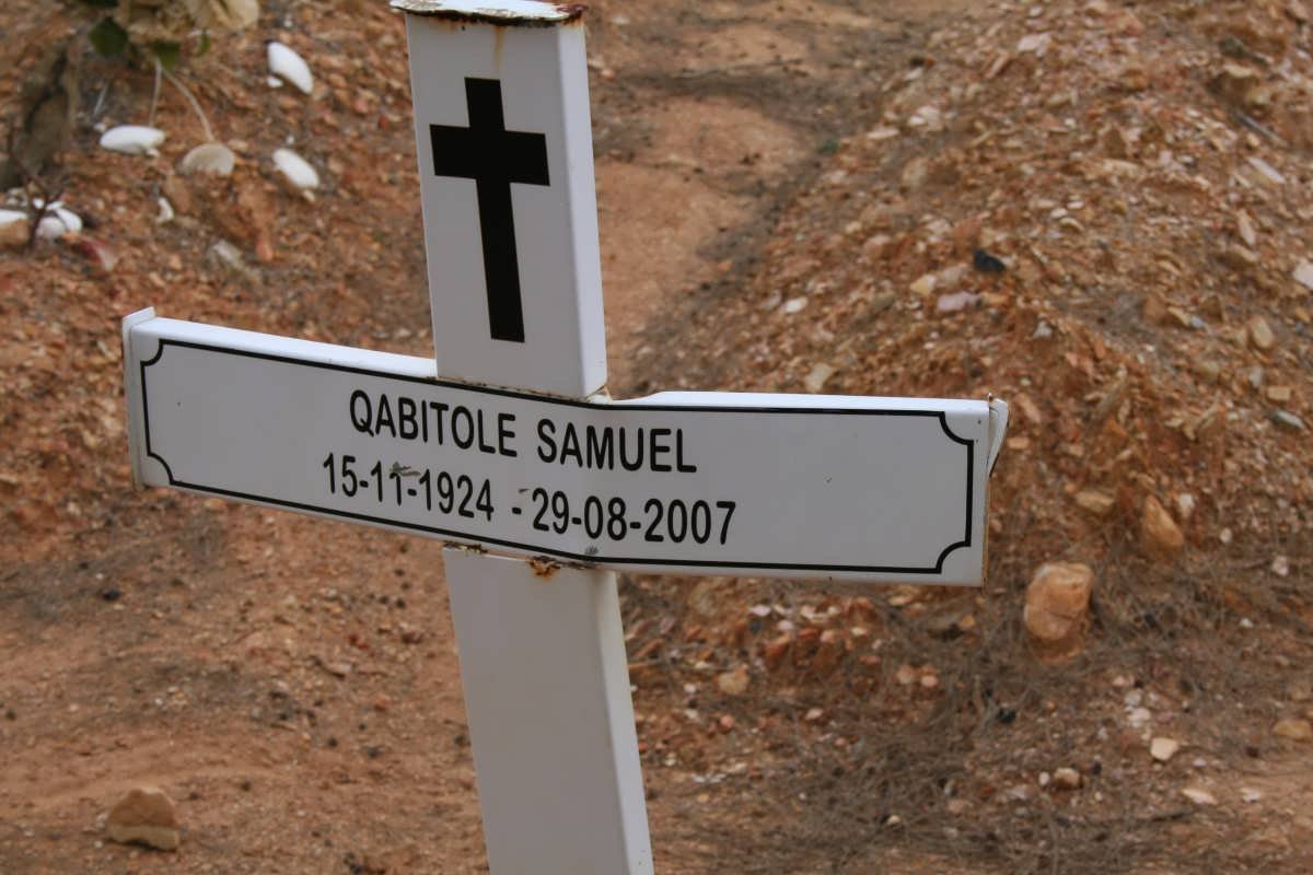 SAMUEL Qabitole 1924-2007