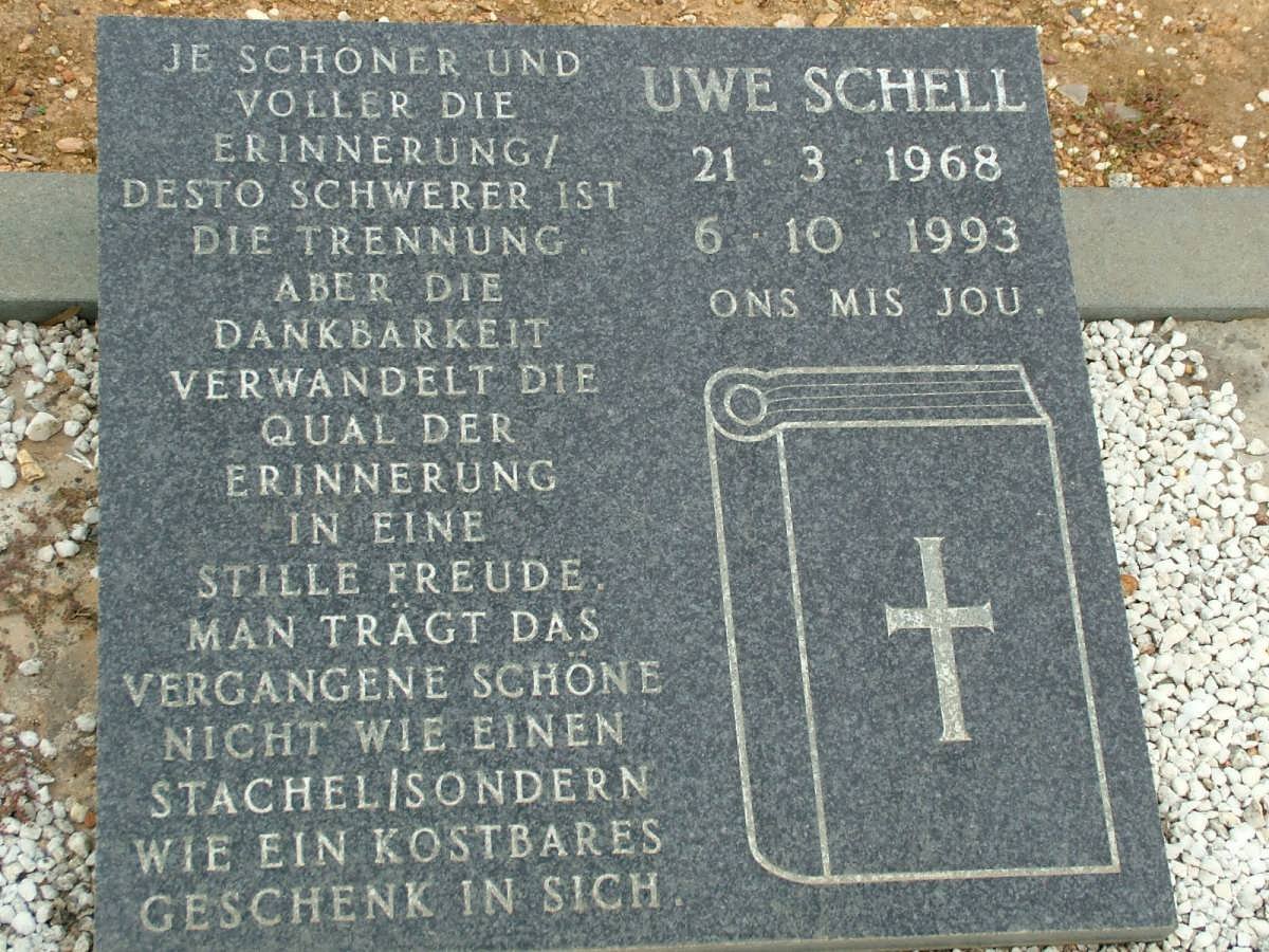 SCHELL Uwe 1968-1993