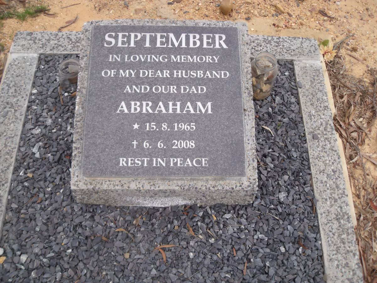 SEPTEMBER Abraham 1965-2008