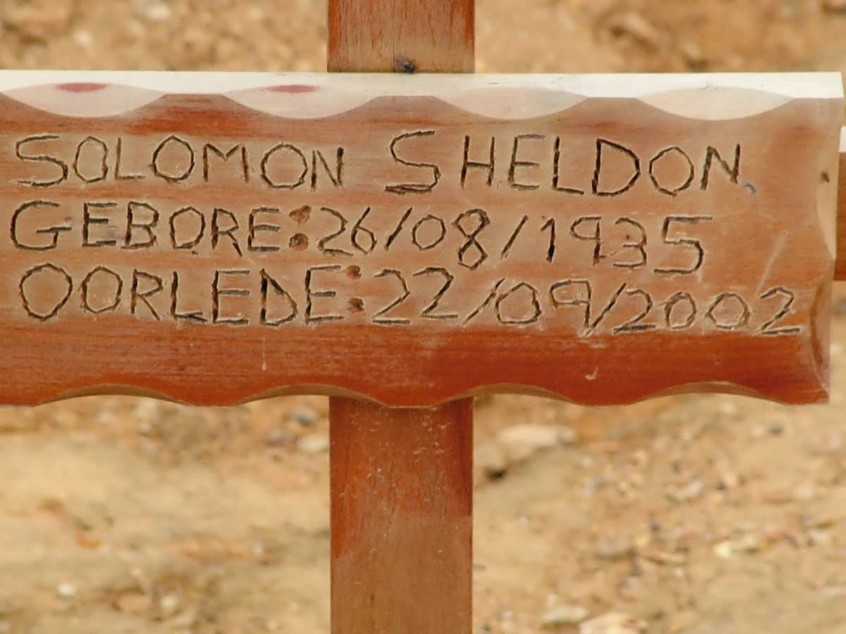 SHELDON Solomon 1935-2002