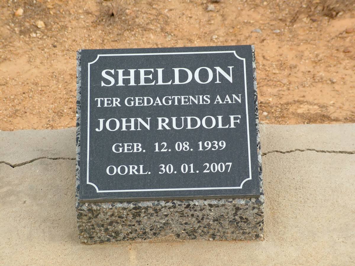 SHELDON John Rudolf 1939-2007