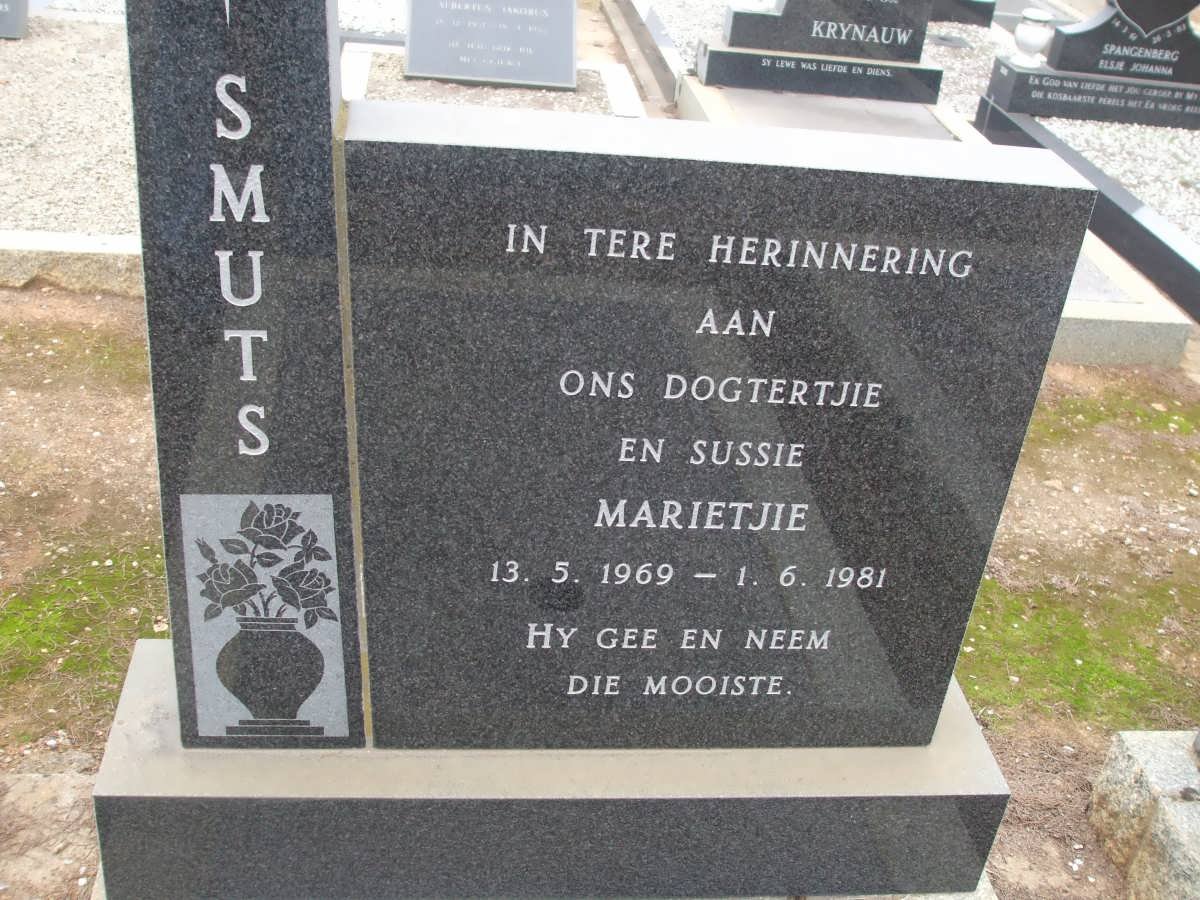 SMUTS Marietjie 1969-1981