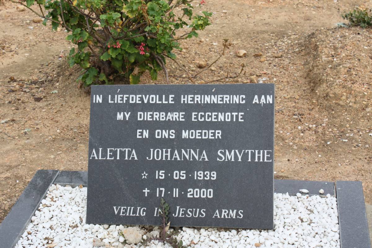 SMYTHE Aletta Johanna 1939-2000