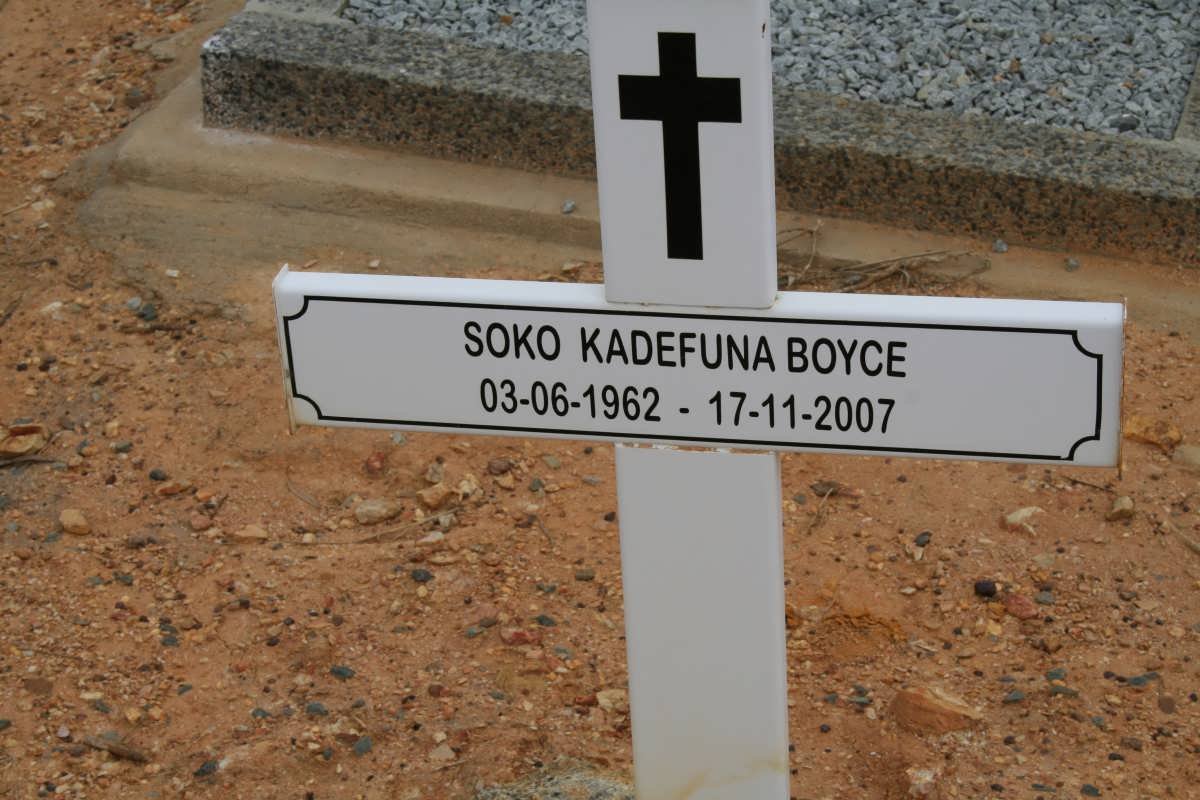 SOKO Kadefuna Boyce 1962-2007