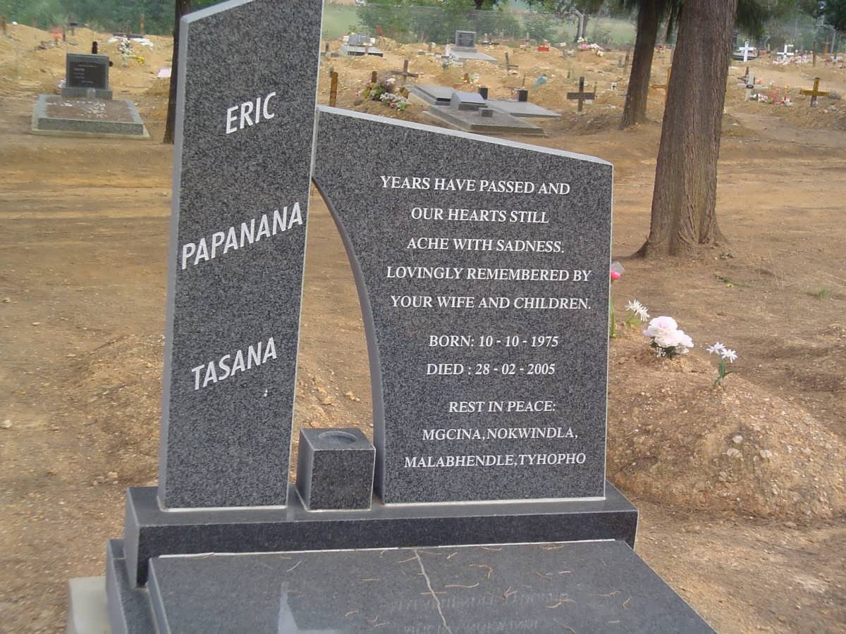 TASANA Eric Papanana 1975-2005