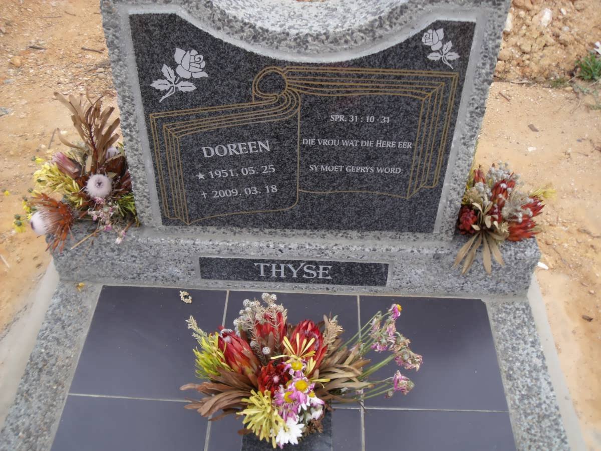 THYSE Doreen 1951-2009
